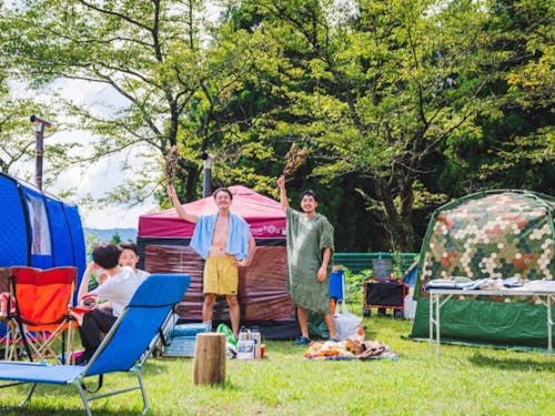 テントサウナで人が繋がります。