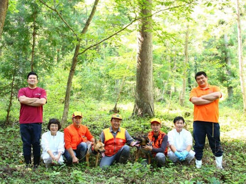 パートナーであり猟師一家である飛騨狩人工房さん