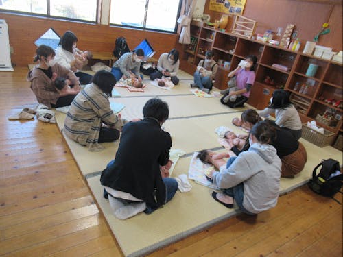 入園前から参加できる、子育て支援センター👶
