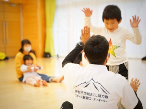 「スポーツ振興コーディネーター」山岸隊員