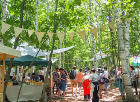 移住者が企画・運営する「森ジャム」は毎年大人気のイベント
