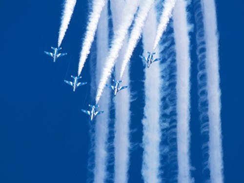 航空自衛隊松島基地 ブルーインパルス訓練飛行は日常