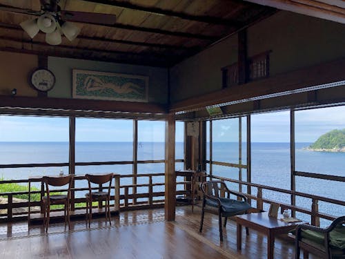 香美町香住区「古民家喫茶 岡見」絶景とコーヒー。