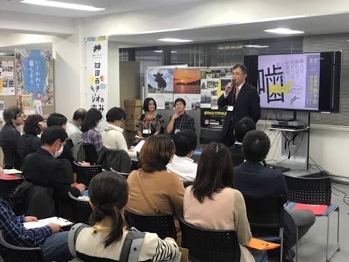 前回の西予市移住セミナー　市長のウエルカムスピーチ