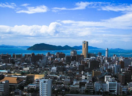 市街地(高松市)