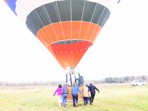 上士幌町では気球がとても盛んです。