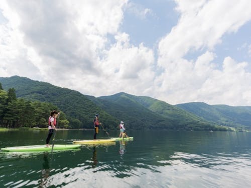 木崎湖SUP体験