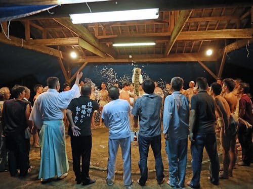 地域行事 野坂神社奉納相撲(高瀬区)