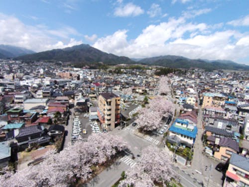 飯田市の中心市街地