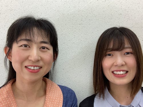 当日は私達がご相談をお受けします(左:林、右:岩木)