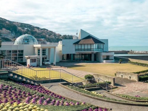 間近に日本海を見渡せます