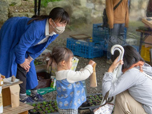農家から自然栽培の苗も買える