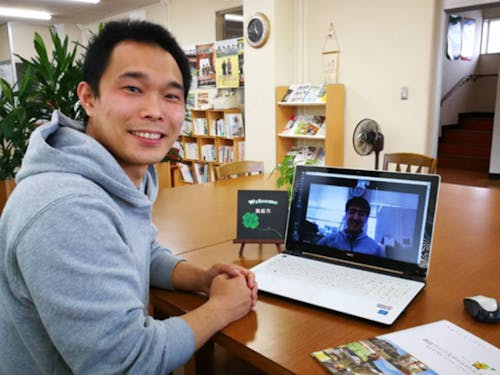 元地域おこし協力隊との移住相談