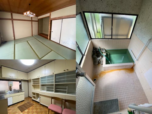 リノベーション済みです。築年数は古いですが、良い味が出ています。