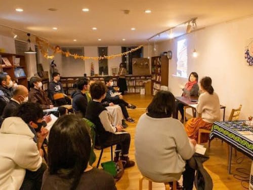 中野市の気になる人とゆるくつながるお話会「ぽんぽこTALK」