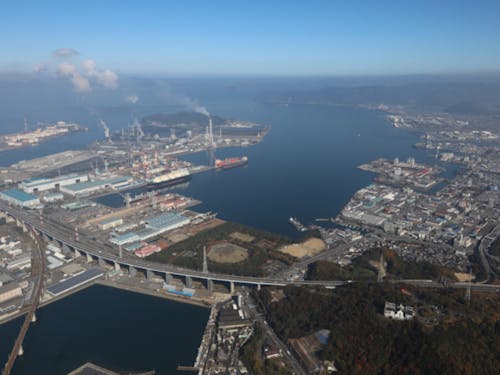 大企業の工業地帯