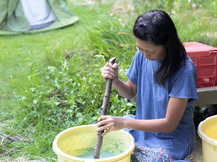 体験できます 日高川町の自然と共に暮らす 草木染め工房のお仕事体験をしてみませんか 移住スカウトサービス Smout スマウト