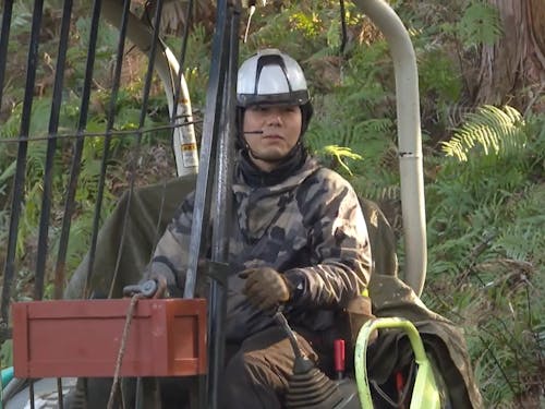 林業大学校1期生として学んだ相原さん