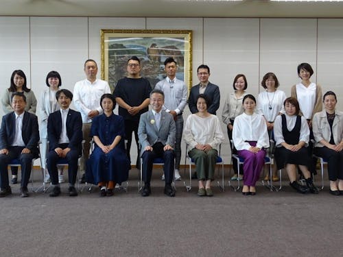 移住サポーター委嘱式の様子(福井県知事とサポーターの皆様)