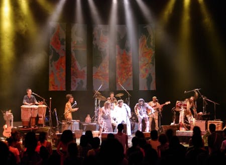 世界各国から民族 音楽集団を招いた音楽フェスティバル「スキヤキ・ミーツ・ザ・ワールド」
