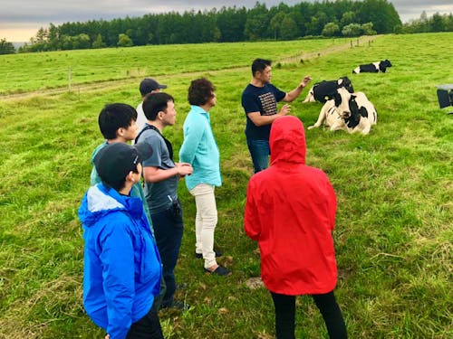 酪農や農業の現場の見学や体験などができます。