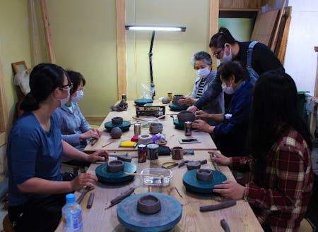 (OB)堀田武史さんの陶芸教室