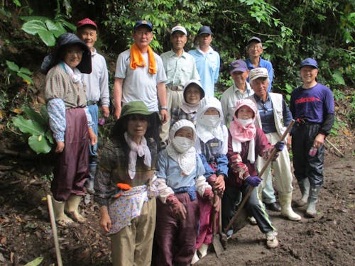 島民の方々が着任を楽しみにお待ちしています。