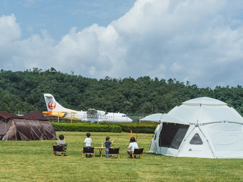 迫力満点な離着陸が目の前で!!