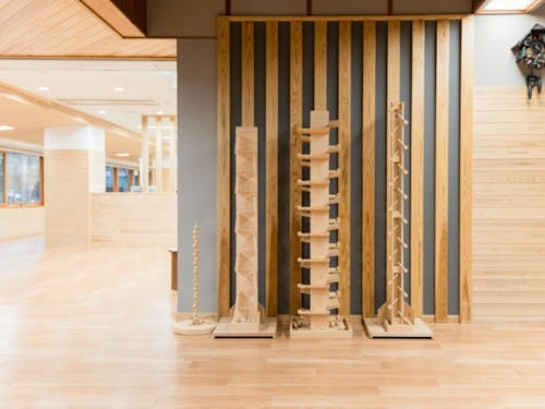 根羽村役場の様子