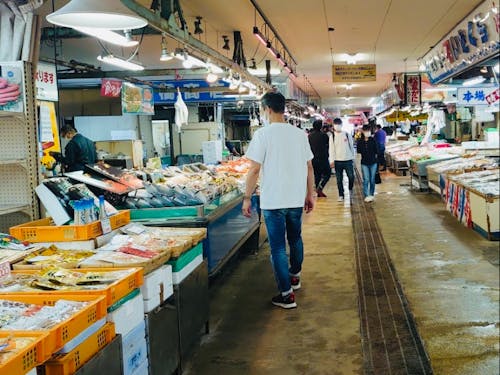 海産物を使ってみんなで商品をつくろう♪