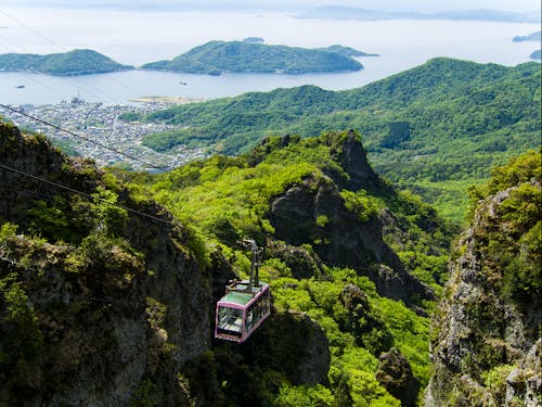 山と海を同時に楽しめる渓谷美「寒霞渓」