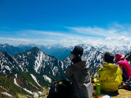晴れた日は北アルプスへ