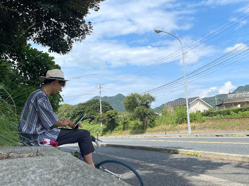 市内いろいろな場所で見かけることができるかも。