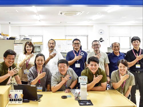 一緒に働く企画課メンバー