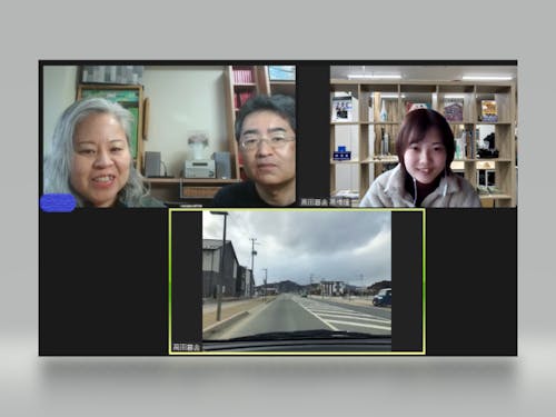 今のまちなみをご覧いただくことも。