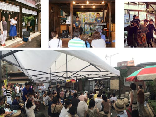 1人は大学院で建築の研究をしながら都内でまちづくりを