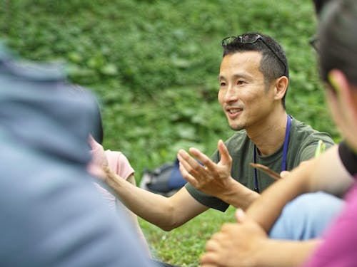 365日 対話に向き合うカズさん。