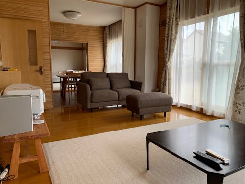 幸町住宅1号室 リビングダイニング