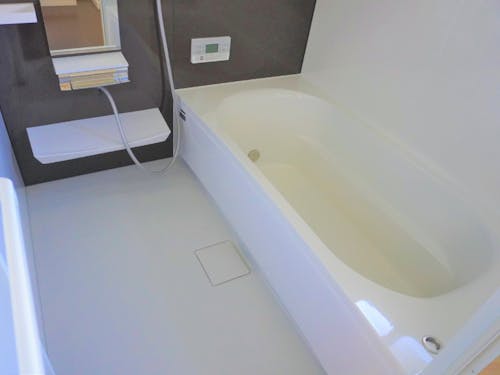 リフォームされたお風呂やトイレは清潔感がある。