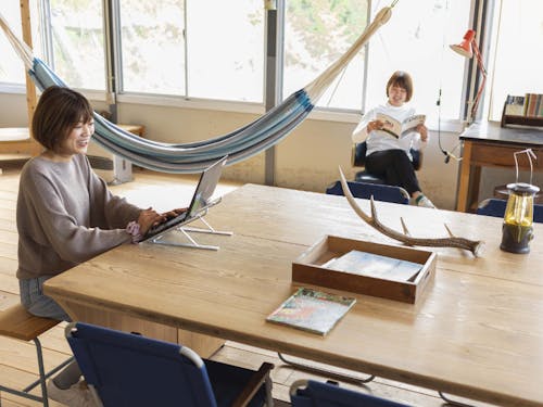 オンラインで働きながら暮らす