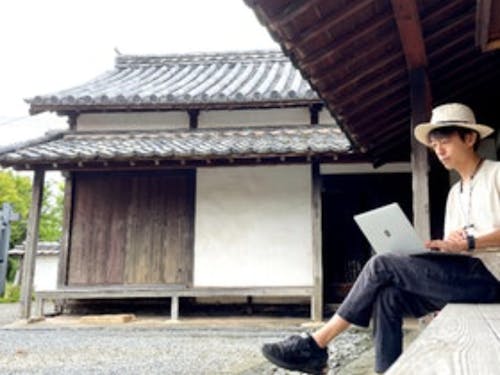 萩市のあちこちで仕事できるスポット探してます^^