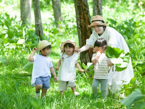 家からすぐ山も海もある自然環境