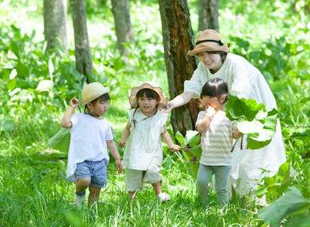 家からすぐ山も海もある自然環境
