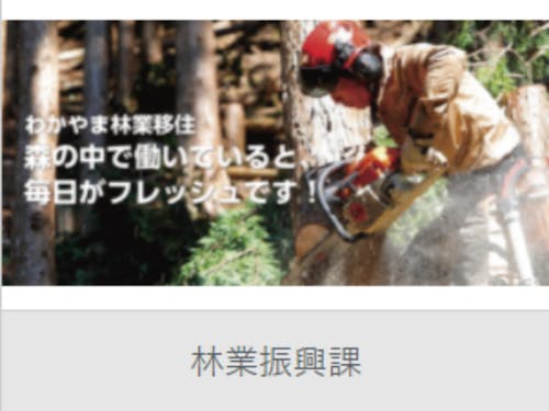 林業について話が聞けます
