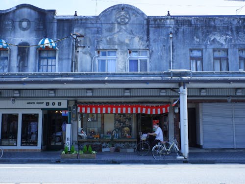 大正末期～昭和初期のレトロな街並みが残る商店街