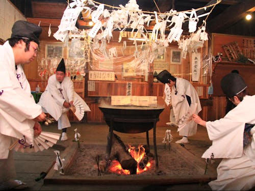 この地域で800年続いている伝統文化「霜月祭り」