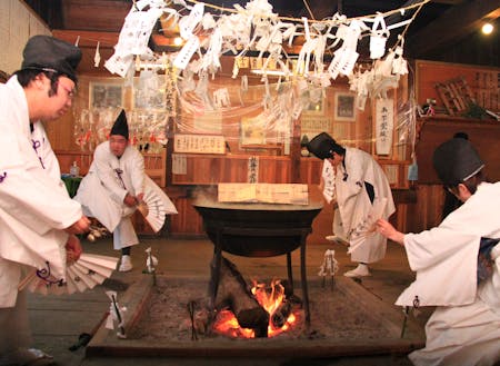 この地域で800年続いている伝統文化「霜月祭り」