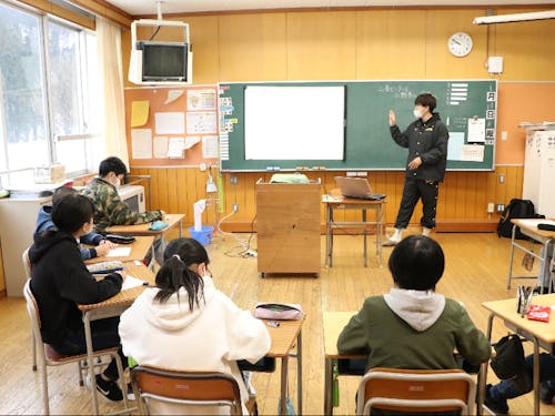 大浦小学校出前授業「キャリア教育」