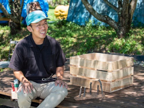 地域おこし協力隊　岩野大輔さん