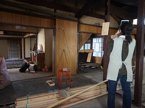 リノベーション工事にも関わった